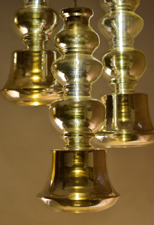 Ilke Lamp in Silver Blown Glass by Sahil & Sarthak 2